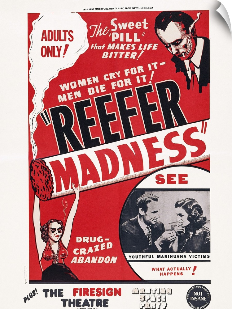 Reefer Madness, (aka Tell Your Children, aka The Burning Question), US Poster Art, Inset L-R: Kenneth Craig, Dorothy Short...