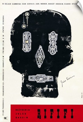 Rififi, Polish Poster Art, 1955