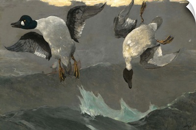 Right and Left, by Winslow Homer, 1909, American painting