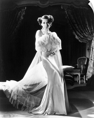 Riptide, Norma Shearer, In A Negligee By Adrian, 1934