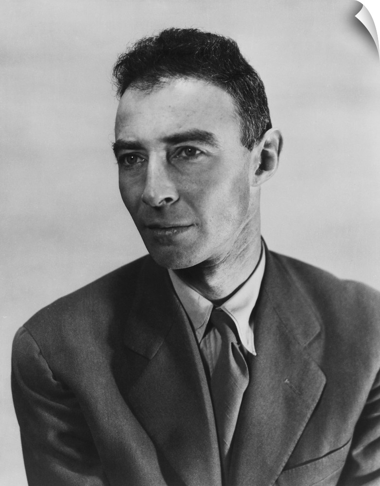 Robert Oppenheimer, atomic physicist and head of the Manhattan project's secret weapons laboratory. c. 1940-45