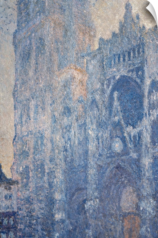 Rouen Cathedral (Morning Effect), by Claude Monet, 1893 - 1894 about, 19th Century, oil on canvas, cm 106 x 73 - France, I...