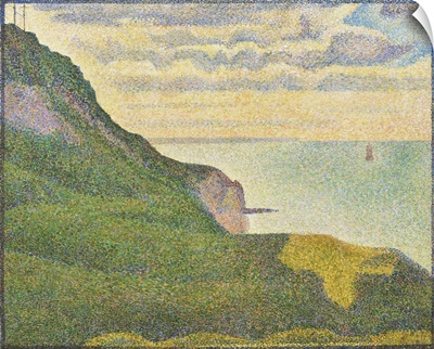 Seascape at Port-en-Bessin, Normandy, by Georges Seurat, 1888