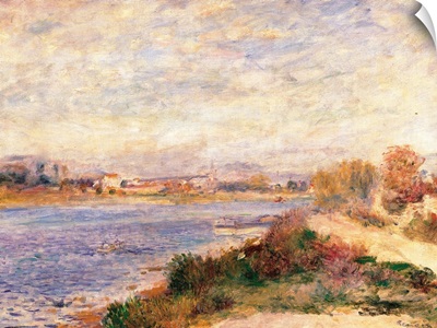 Seine at Argenteuil, by Pierre-Auguste Renoir, ca. 1873. Musee d'Orsay, Paris, France