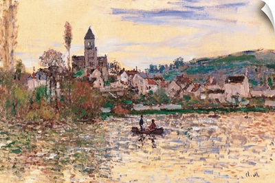 Seine at Vetheuil, by Claude Monet, 1879-1880. Musee d'Orsay, Paris, France