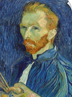 Self-Portrait, by Vincent van Gogh, 1889