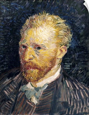 Self Portrait. By Vincent Van Gogh. Autumn 1887. Orsay Museum, Paris, France