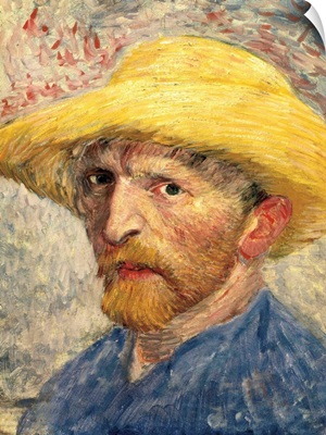 Self-portrait with a Straw Hat