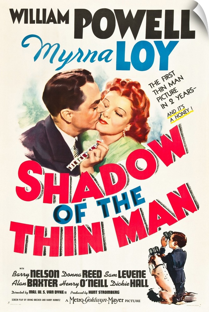 Shadow Of The Thin Man - Vintage Movie Poster