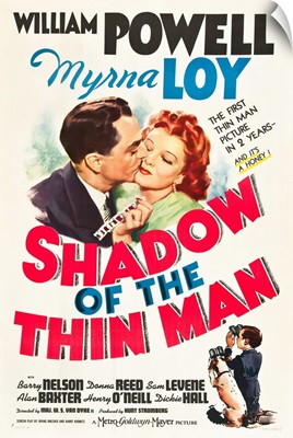 Shadow Of The Thin Man - Vintage Movie Poster