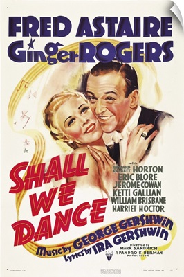 Shall We Dance - Vintage Movie Poster