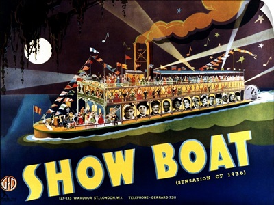 Show Boat - Vintage Movie Poster