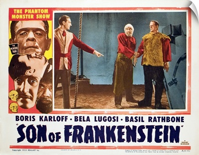 Son Of Frankenstein - Vintage Movie Poster