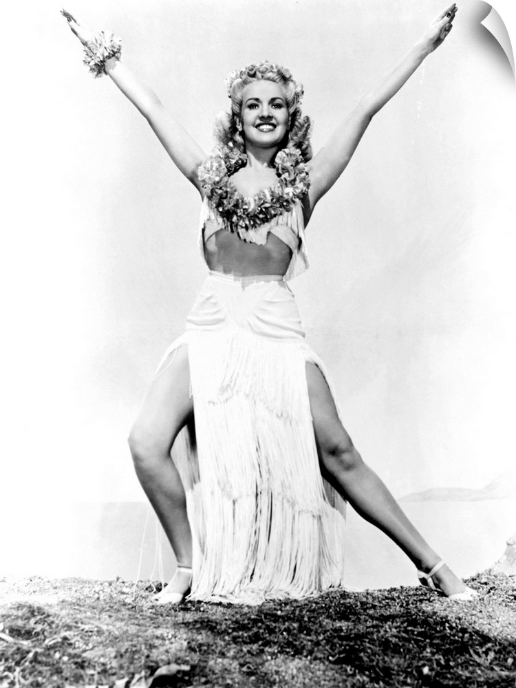 Song Of The Islands, Betty Grable, 1942.