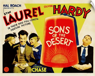 Sons Of The Desert - Vintage Movie Poster