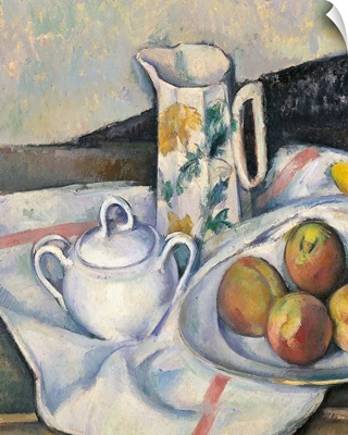 Still Life With Peaches And Pears, By Paul Cezanne, Ca. 1890-1894.