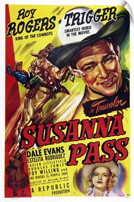 Susanna Pass, Roy Rogers, Trigger The Horse, 1949
