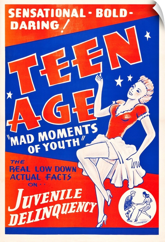 Teen Age, (aka Teenage Jungle), US Poster Art, 1944