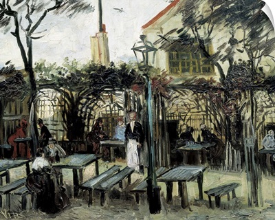 Terrace of the Cafe La Guinguuette
