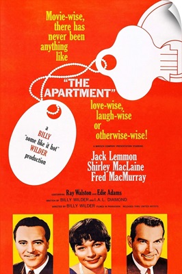 The Apartment, US Poster Art, 1960