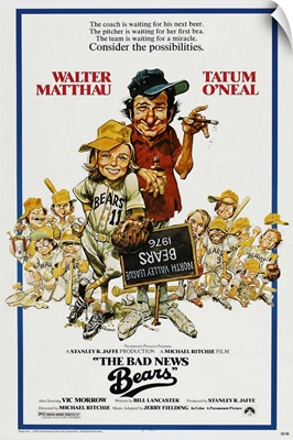 The Bad News Bears - Vintage Movie Poster