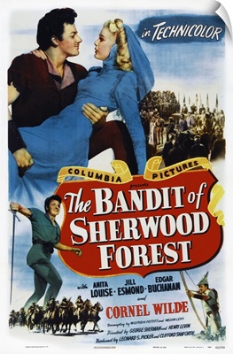 The Bandit Of Sherwood Forest, US Poster Art, 1946