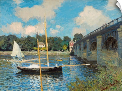 The Bridge at Argenteuil, by Claude Monet, 1874