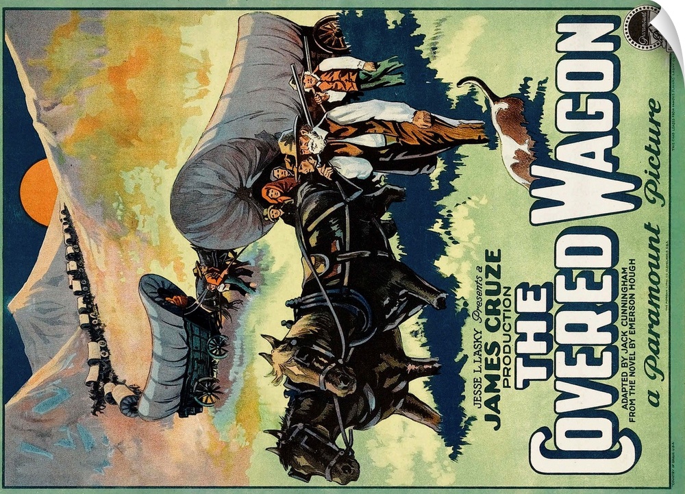 THE COVERED WAGON, 1923.