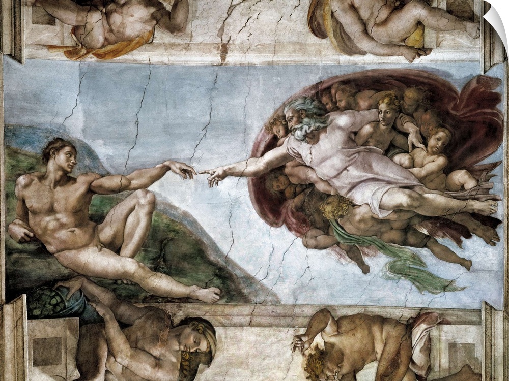 The Creation of Adam, Sistine Chapel