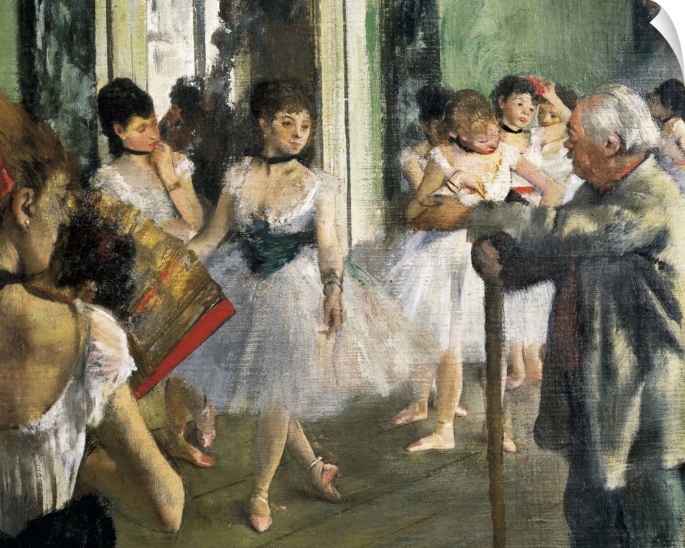 The Dancing Class, Detail