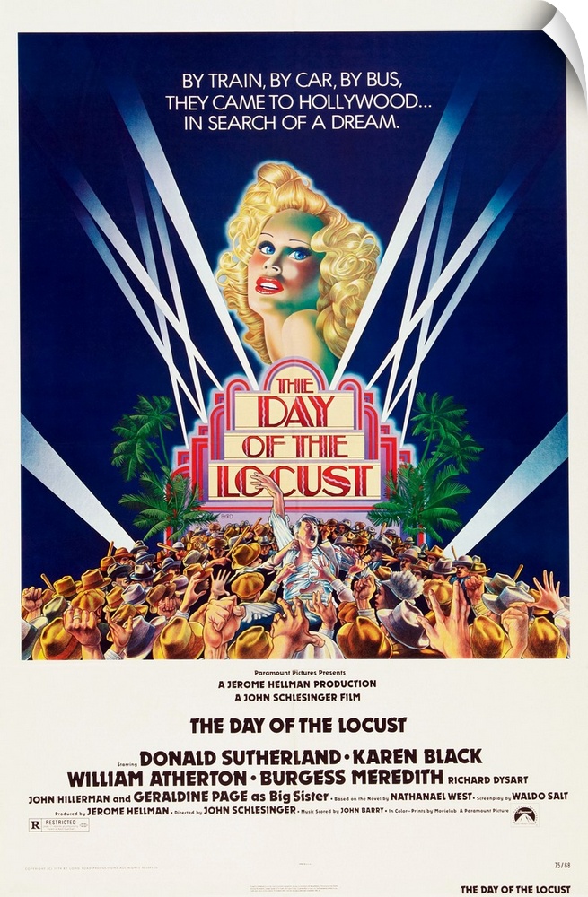 The Day Of The Locust - Vintage Movie Poster