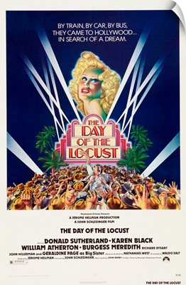 The Day Of The Locust - Vintage Movie Poster