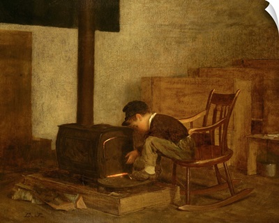 The Early Scholar, by Eastman Johnson, 1865