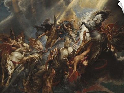 The Fall of Phaeton, by Peter Paul Rubens, 1605-06, Flemish painting