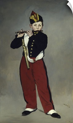The Fife Player, 1866, Oil on canvas, By French Impressionist Edouard Manet