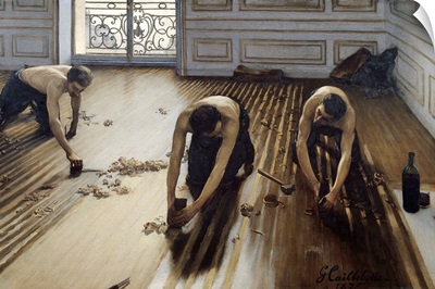 The Floor Planers, 1875, By Gustave Caillebotte, French, oil on canvas