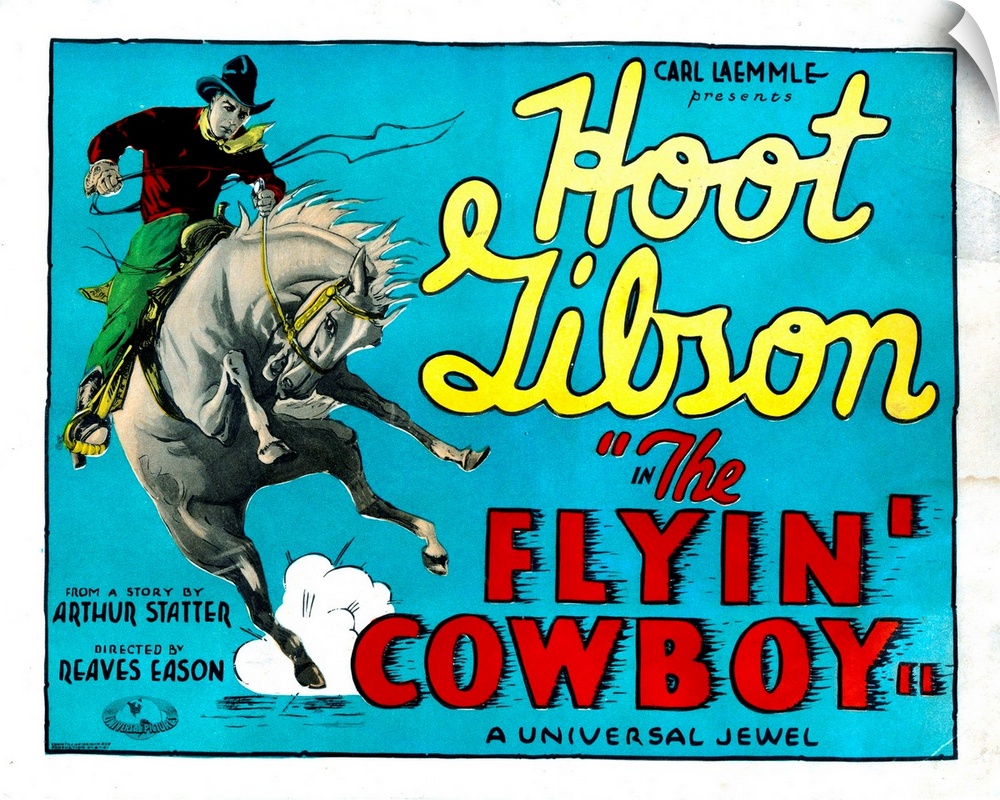 The Flyin' Cowboy, Hoot Gibson, 1928.