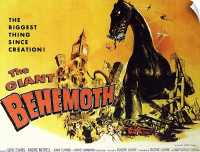 The Giant Behemoth - Vintage Movie Poster