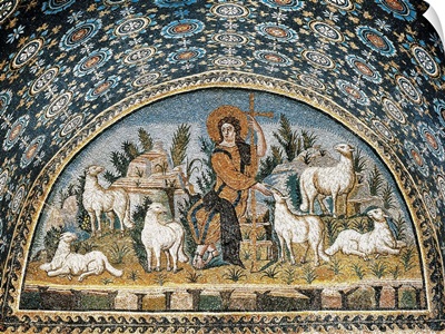 The Good Shepherd. 5th c. Italy. Ravenna. Mausoleum of Galla Placidia