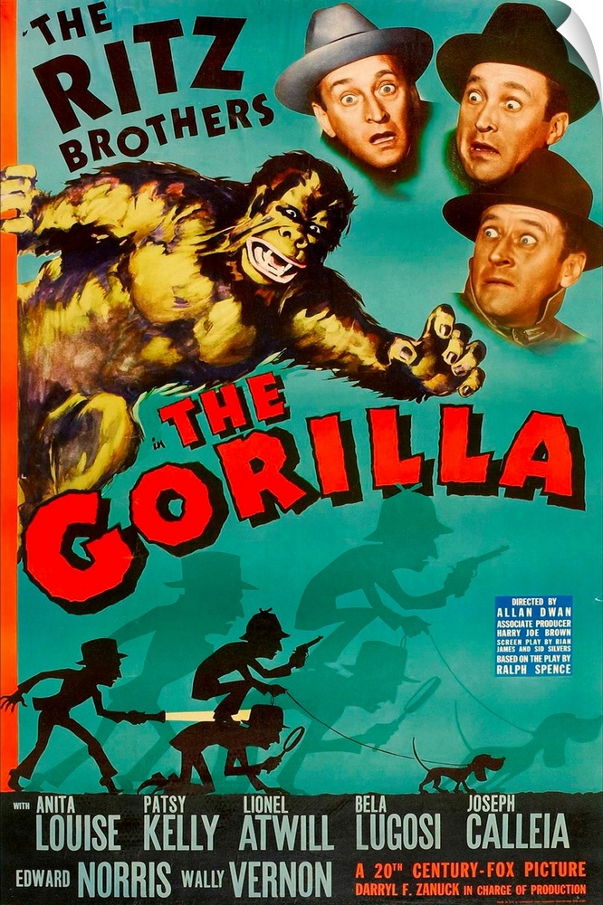THE GORILLA, The Ritz Brothers, 1939, TM and Copyright ..20th Century Fox Film Corp. All rights reserved./courtesy Everett...