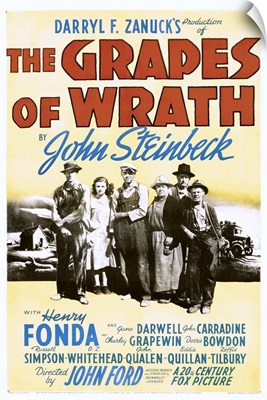 The Grapes of Wrath - Vintage Movie Poster