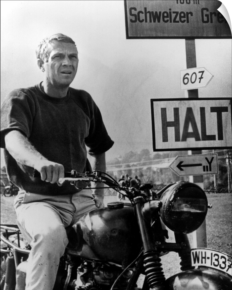 THE GREAT ESCAPE, Steve McQueen, 1963.