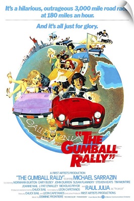The Gumball Rally - Movie Poster