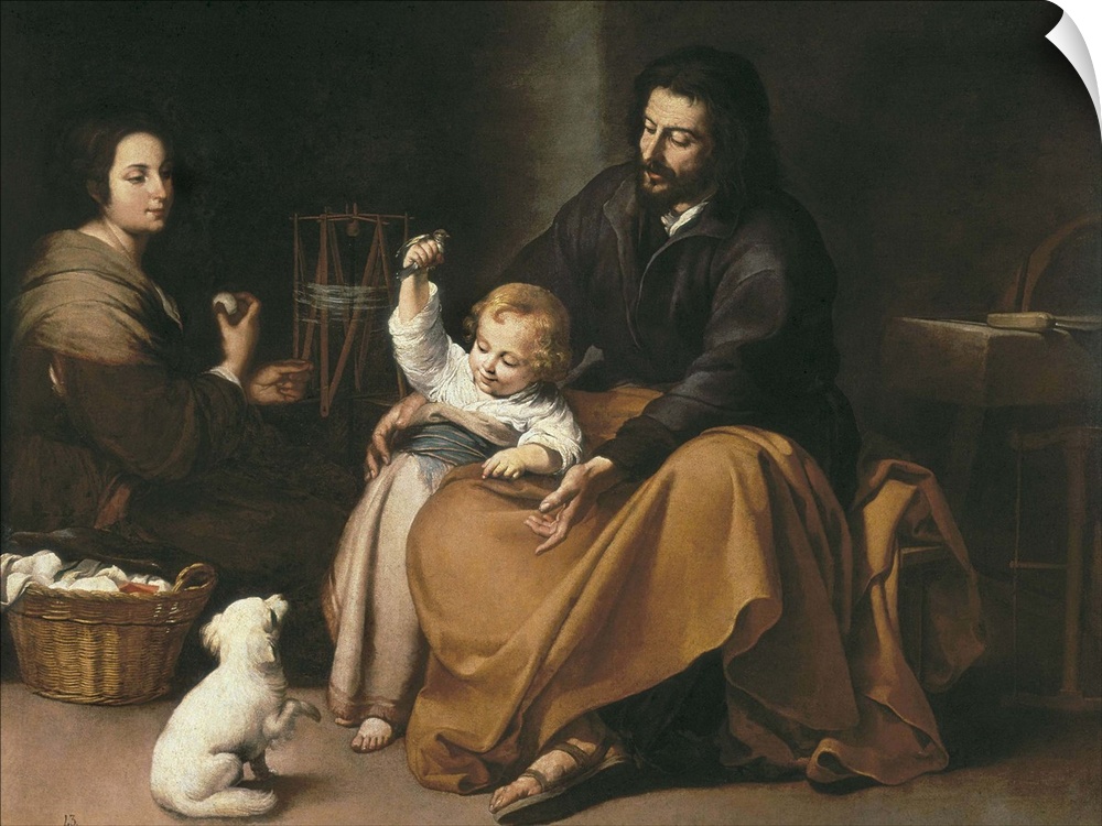 The Holy Family with the Little Bird