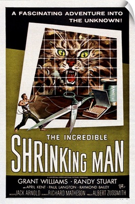 The Incredible Shrinking Man - Vintage Movie Poster