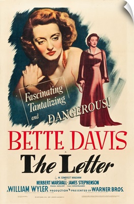 The Letter - Vintage Movie Poster