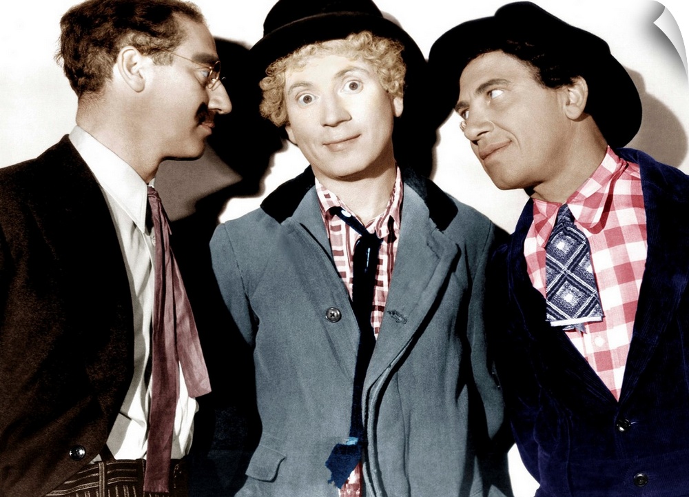 The Marx Brothers in A Night At The Opera - Vintage Publicity Photo
