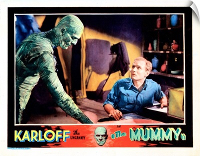 The Mummy, US Lobbycard, 1951 Re-Release Lobbycard, 1932