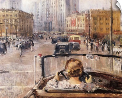 The New Moscow by Yuri Ivanovich Pimenov