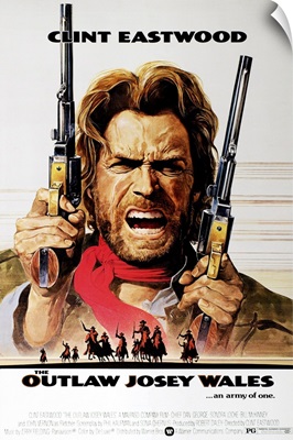 The Outlaw Josey Wales - Vintage Movie Poster